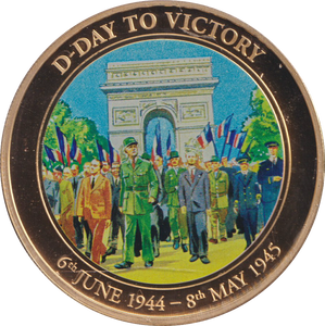 2015 BU 1 DOLLAR D - DAY TO VICTORY - WORLD COINS - Cambridgeshire Coins