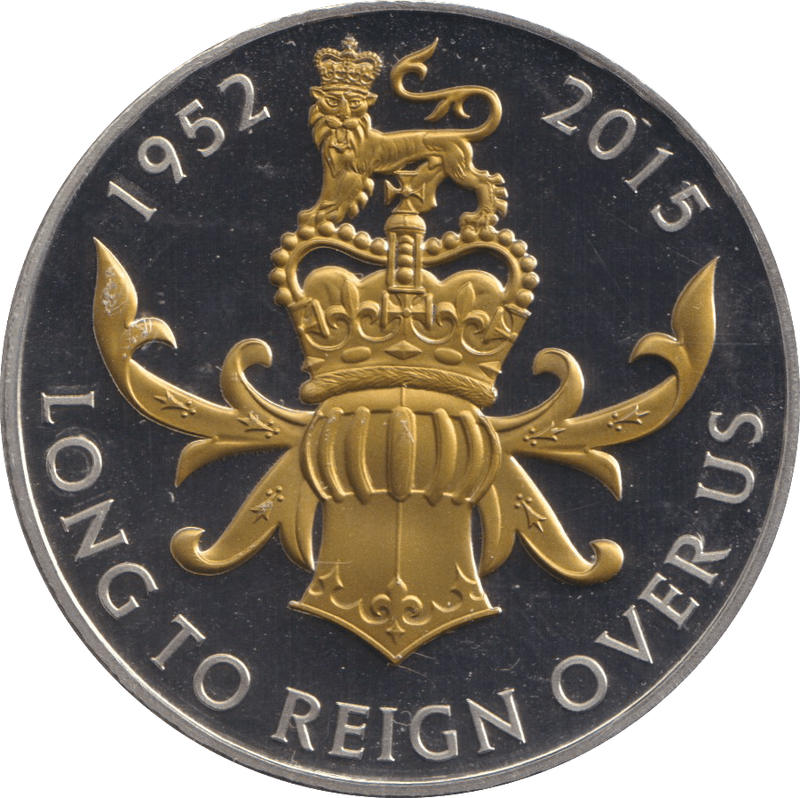 2015 BU FIVE POUND BAILIWICK OF JERSEY - WORLD COINS - Cambridgeshire Coins