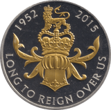 2015 BU FIVE POUND BAILIWICK OF JERSEY - WORLD COINS - Cambridgeshire Coins