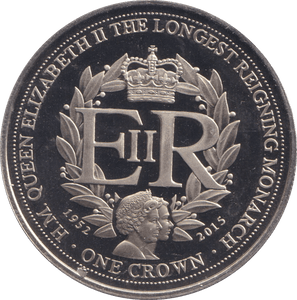 2015 BU ONE CROWN GIBRALTAR - WORLD COINS - Cambridgeshire Coins