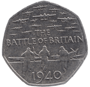 2015 CIRCULATED 50P BATTLE OF BRITAIN - 50P CIRCULATED - Cambridgeshire Coins