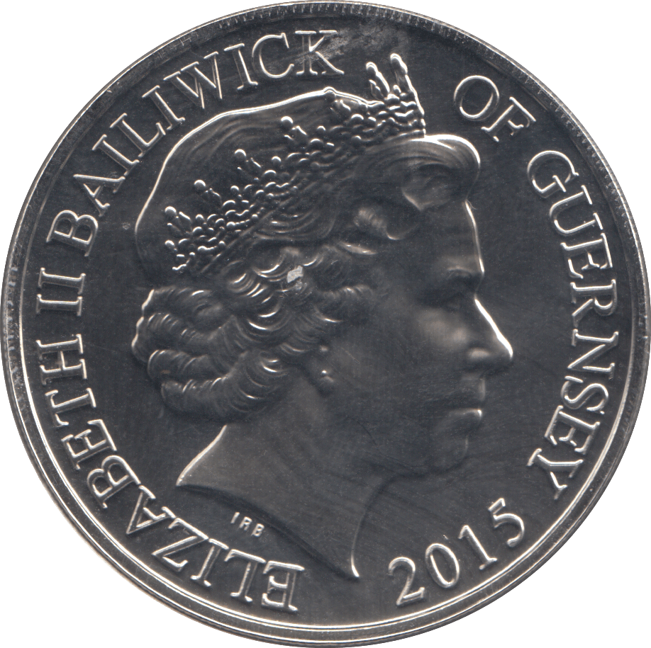 2015 COMMEMORATIVE COIN WAR IS OVER BAILIWICK OF GUERNSEY - WORLD COINS - Cambridgeshire Coins