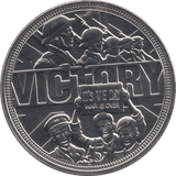 2015 COMMEMORATIVE COIN WAR IS OVER BAILIWICK OF GUERNSEY - WORLD COINS - Cambridgeshire Coins
