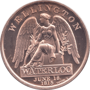 2015 COMMEMORATIVE MEDALLION WATERLOO - MEDALS & MEDALLIONS - Cambridgeshire Coins