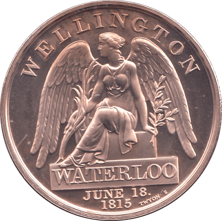 2015 COMMEMORATIVE MEDALLION WATERLOO - MEDALS & MEDALLIONS - Cambridgeshire Coins