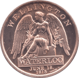 2015 COMMEMORATIVE MEDALLION WATERLOO - MEDALS & MEDALLIONS - Cambridgeshire Coins
