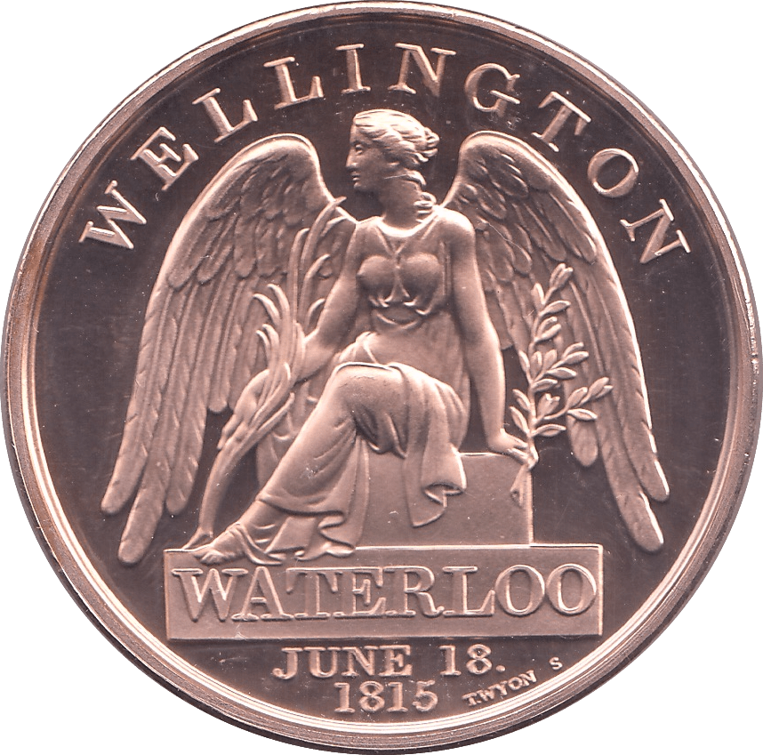 2015 COMMEMORATIVE MEDALLION WATERLOO - MEDALS & MEDALLIONS - Cambridgeshire Coins