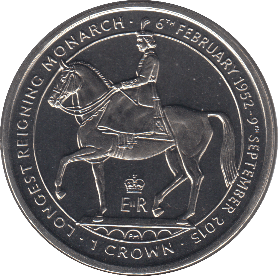 2015 CROWN ISLE OF MAN - WORLD COINS - Cambridgeshire Coins