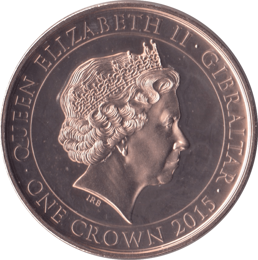 2015 CROWN SIR WINSTON CHURCHILL GIBRALTAR - WORLD COINS - Cambridgeshire Coins