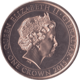 2015 CROWN SIR WINSTON CHURCHILL GIBRALTAR - WORLD COINS - Cambridgeshire Coins