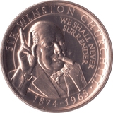 2015 CROWN SIR WINSTON CHURCHILL GIBRALTAR - WORLD COINS - Cambridgeshire Coins