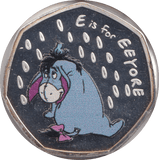 2015 FIFTY PENCE EEYORE DISNEY - WORLD COINS - Cambridgeshire Coins