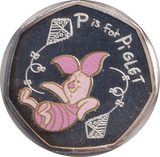 2015 FIFTY PENCE PIGLET DISNEY - WORLD COINS - Cambridgeshire Coins