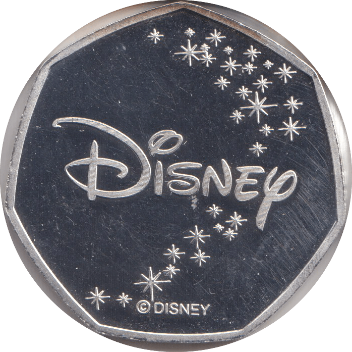 2015 FIFTY PENCE PIGLET DISNEY - WORLD COINS - Cambridgeshire Coins