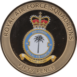 2015 FIFTY PENCE ROYAL AIR FORCE SQUADRONS VENTRE A TERRE - WORLD COINS - Cambridgeshire Coins