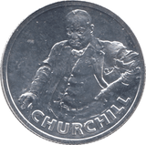 2015 FINE SILVER CHURCHILL COMMEMORATIVE £20 COIN - WORLD COINS - Cambridgeshire Coins
