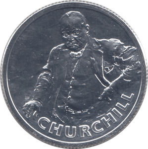2015 FINE SILVER CHURCHILL COMMEMORATIVE £20 COIN - WORLD COINS - Cambridgeshire Coins