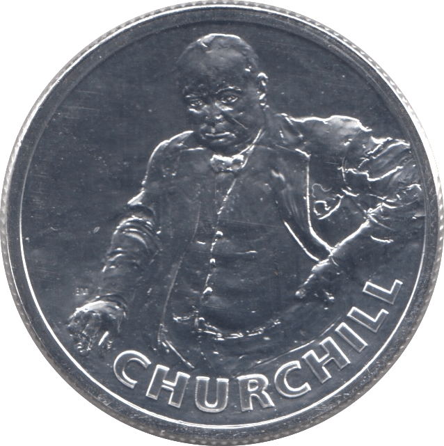 2015 FINE SILVER CHURCHILL COMMEMORATIVE £20 COIN - WORLD COINS - Cambridgeshire Coins