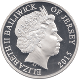 2015 FINE SILVER PROOF FIVE POUNDS THE LONGEST REIGNING MONARCH - WORLD COINS - Cambridgeshire Coins