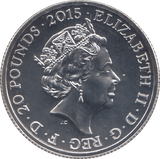 2015 FINE SILVER QUEEN ELIZABETH THE LONGEST REIGN COMMEMORATIVE £20 COIN - SILVER WORLD COINS - Cambridgeshire Coins