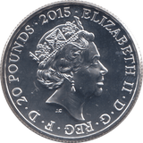 2015 FINE SILVER QUEEN ELIZABETH THE LONGEST REIGN COMMEMORATIVE £20 COIN - SILVER WORLD COINS - Cambridgeshire Coins