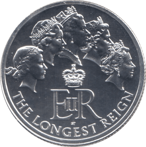 2015 FINE SILVER QUEEN ELIZABETH THE LONGEST REIGN COMMEMORATIVE £20 COIN - SILVER WORLD COINS - Cambridgeshire Coins