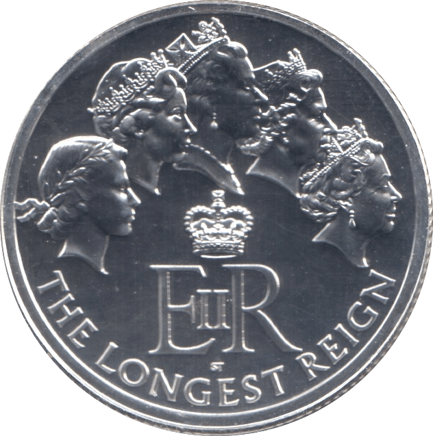 2015 FINE SILVER QUEEN ELIZABETH THE LONGEST REIGN COMMEMORATIVE £20 COIN - SILVER WORLD COINS - Cambridgeshire Coins