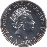 2015 FINE SILVER QUEEN ELIZABETH THE LONGEST REIGN COMMEMORATIVE £20 COIN - SILVER WORLD COINS - Cambridgeshire Coins