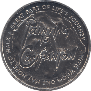 2015 FIVE POUND ( BU ) PAINTING IS A COMPANION - £5 BU - Cambridgeshire Coins