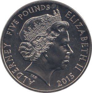 2015 FIVE POUND ( BU )THE ARTIST - £5 BU - Cambridgeshire Coins