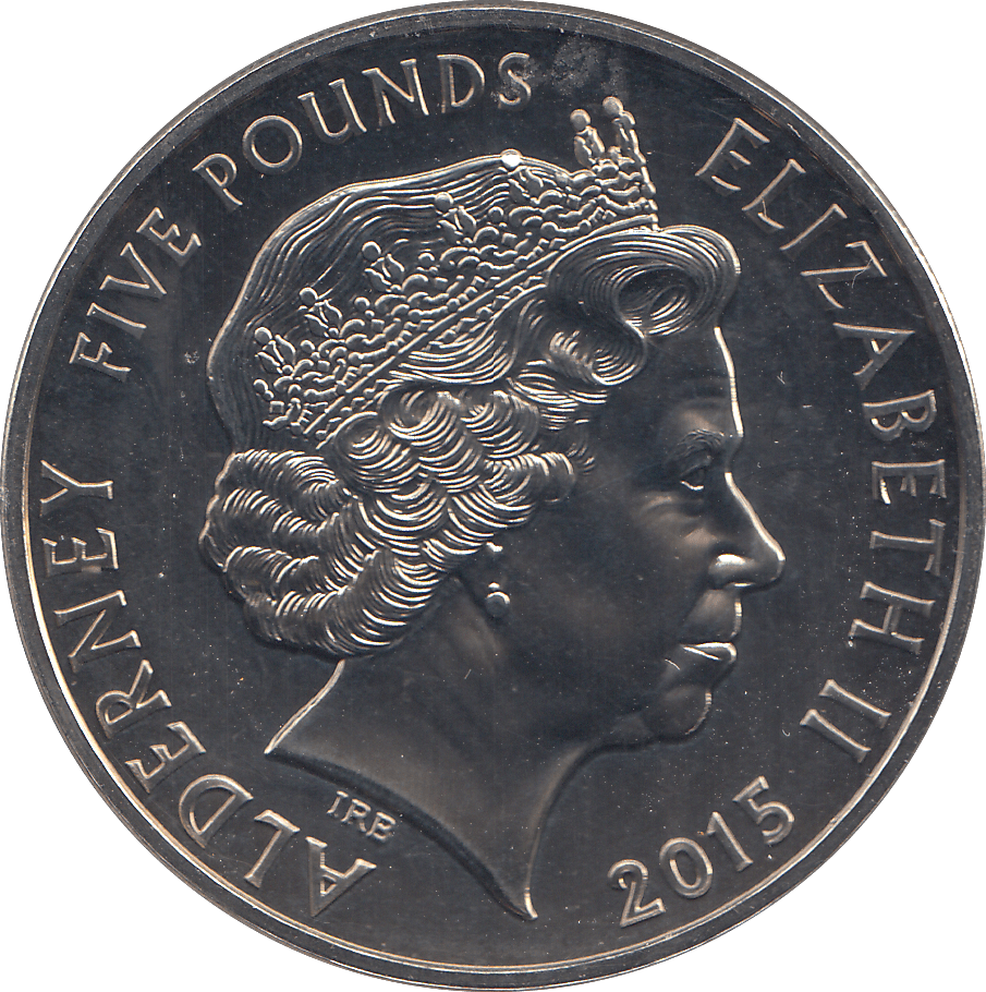 2015 FIVE POUND ( BU ) THE CHARACTER OF THE MAN 5 POUND COIN - £5 BU - Cambridgeshire Coins