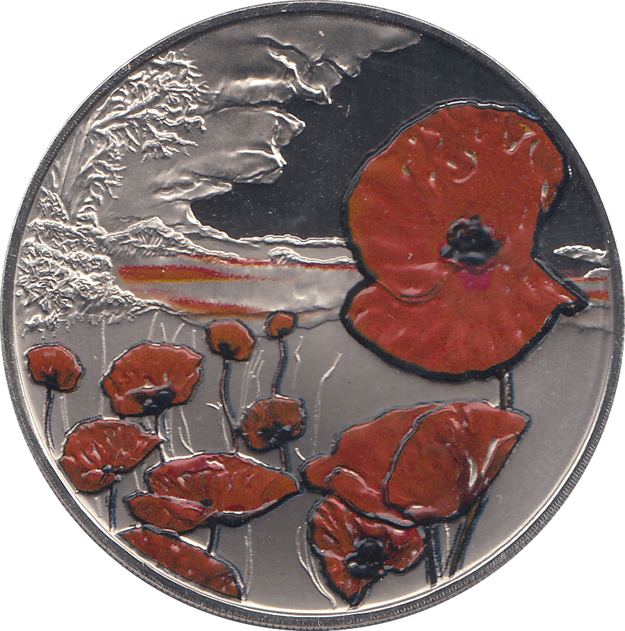 2015 FIVE POUNDS LEST WE FORGET ( BU ) ALDERNEY - WORLD COINS - Cambridgeshire Coins