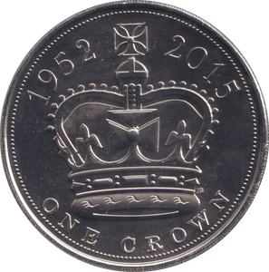 2015 FIVE POUNDS ONE CROWN ( BU ) - SILVER PROOF - Cambridgeshire Coins