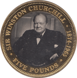 2015 FIVE POUNDS WINSTON CHURCHILL - £5 BU - Cambridgeshire Coins