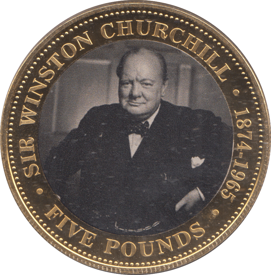 2015 FIVE POUNDS WINSTON CHURCHILL - £5 BU - Cambridgeshire Coins