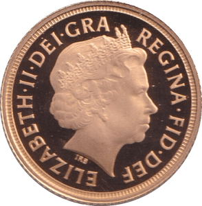 2015 GOLD HALF SOVEREIGN ( PROOF ) - HALF SOVEREIGN - Cambridgeshire Coins