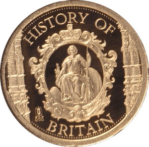 2015 GOLD HISTORY OF BRITAIN GUNPOWDER PLOT - GOLD WORLD COINS - Cambridgeshire Coins