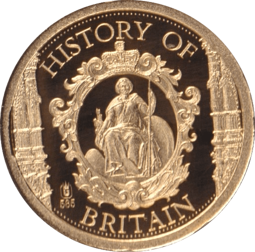 2015 GOLD HISTORY OF BRITAIN GUNPOWDER PLOT - GOLD WORLD COINS - Cambridgeshire Coins