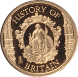 2015 GOLD HISTORY OF BRITAIN GUNPOWDER PLOT - GOLD WORLD COINS - Cambridgeshire Coins