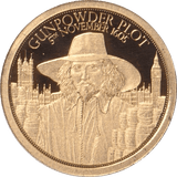 2015 GOLD HISTORY OF BRITAIN GUNPOWDER PLOT - GOLD WORLD COINS - Cambridgeshire Coins