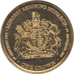 2015 GOLD ONE CROWN TRISTAN DA CUNHA - Gold World Coins - Cambridgeshire Coins