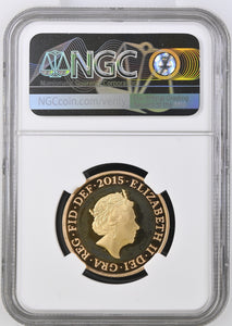 2015 GOLD PROOF £2 BRITANNIA ULTRA CAMEO PF 67 - NGC GOLD £2 - Cambridgeshire Coins