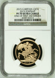 2015 GOLD PROOF £2 DOUBLE SOVEREIGN (NGC) PF70 ULTRA CAMEO - NGC GOLD £2 - Cambridgeshire Coins