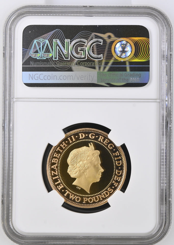 2015 GOLD PROOF £2 THE NAVY CENTENARY WWI ULTRA CAMEO PF 69 - NGC GOLD £2 - Cambridgeshire Coins