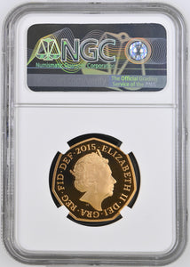 2015 GOLD PROOF 50P BATTLE OF BRITAIN ULTRA CAMEO PF 70 - NGC GOLD 50P - Cambridgeshire Coins