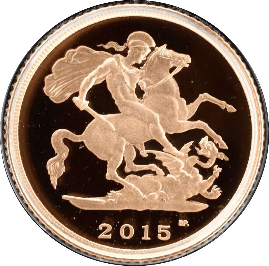 2015 GOLD PROOF HALF SOVEREIGN BOXED - GOLD PROOF HALF SOVEREIGNS - Cambridgeshire Coins