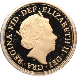 2015 GOLD PROOF SOVEREIGN BOXED 5TH HEAD - GOLD PROOF SOVEREIGNS - Cambridgeshire Coins