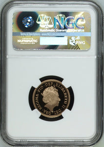 2015 GOLD SOVEREIGN ( NGC ) PF 70 ULTRA CAMEO - NGC GOLD SOVEREIGN - Cambridgeshire Coins