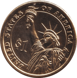 2015 GROVER CLEVELAND DOLLAR USA - WORLD COINS - Cambridgeshire Coins