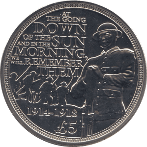 2015 GUERNSEY AT THE GOING DOWN OF THE SUN FIVE POUND COIN (BU) - WORLD COINS - Cambridgeshire Coins